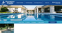 Desktop Screenshot of premierpoolsofcentralfl.com