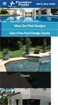 Mobile Screenshot of premierpoolsofcentralfl.com